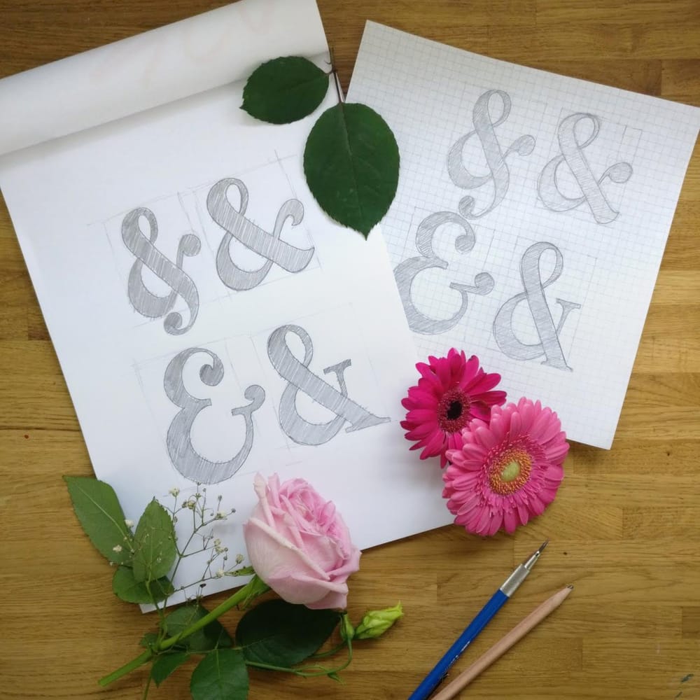 Floral Ampersand - image 1 - student project