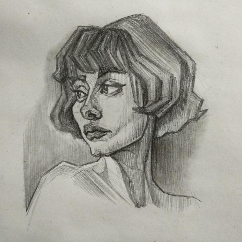Portrait Studies - image 2 - student project