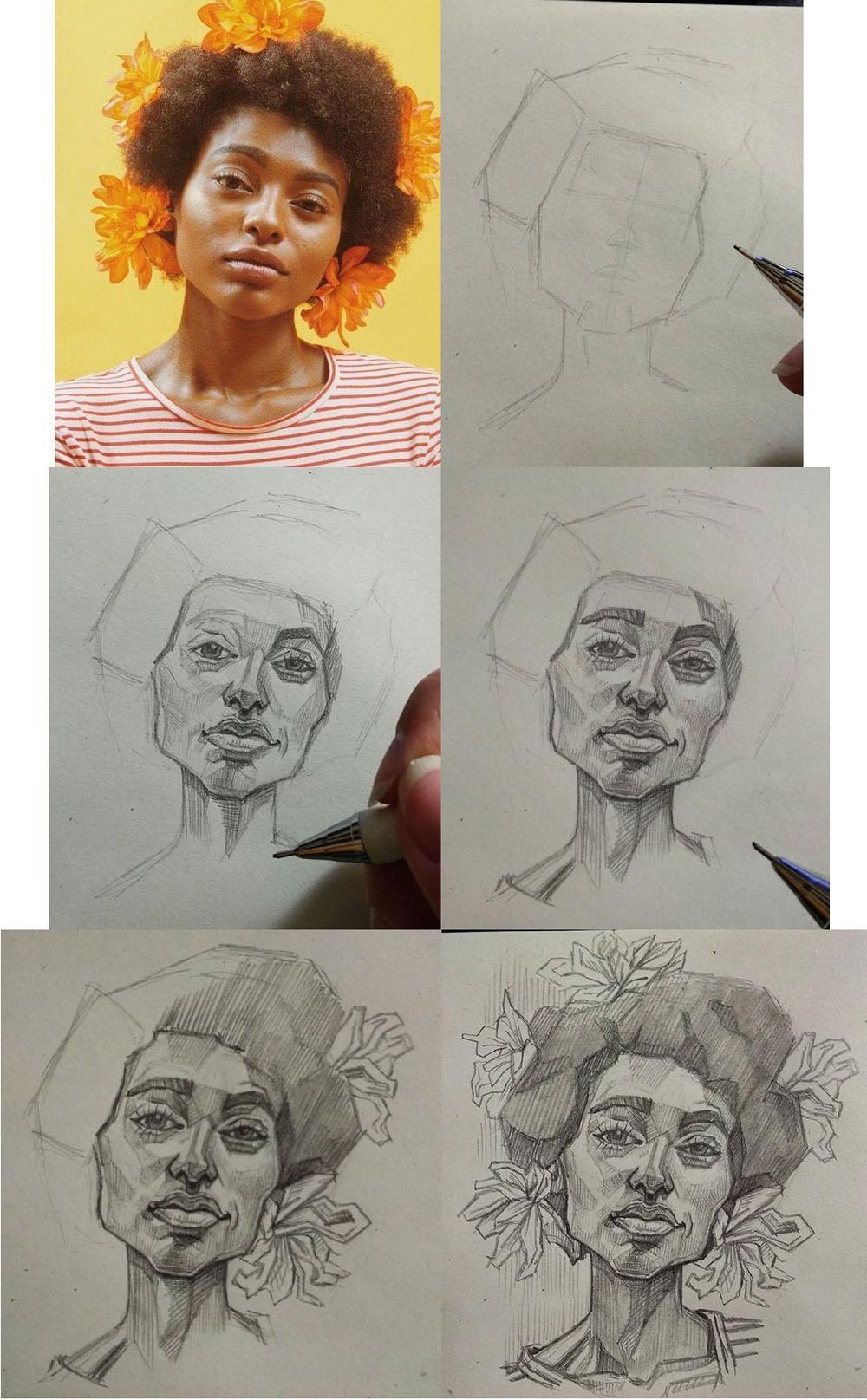 Portrait Studies - image 4 - student project