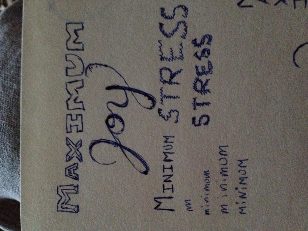 maximum joy, minimum stress - image 3 - student project