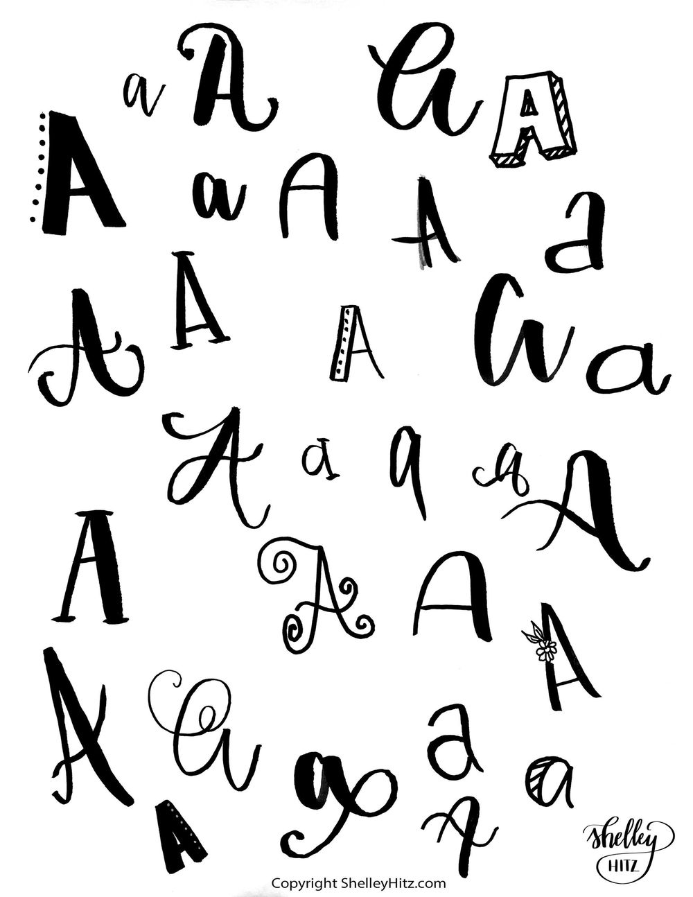 Sample Project for Discover Your Unique Lettering Style - image 1 - student project
