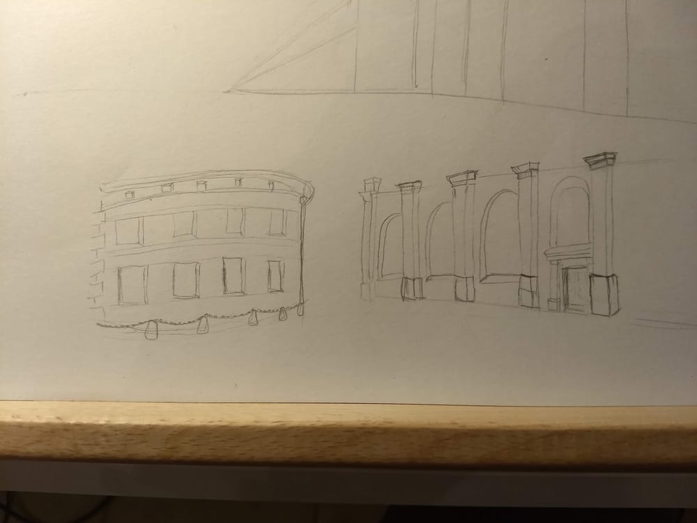 Urban Sketching - image 1 - student project