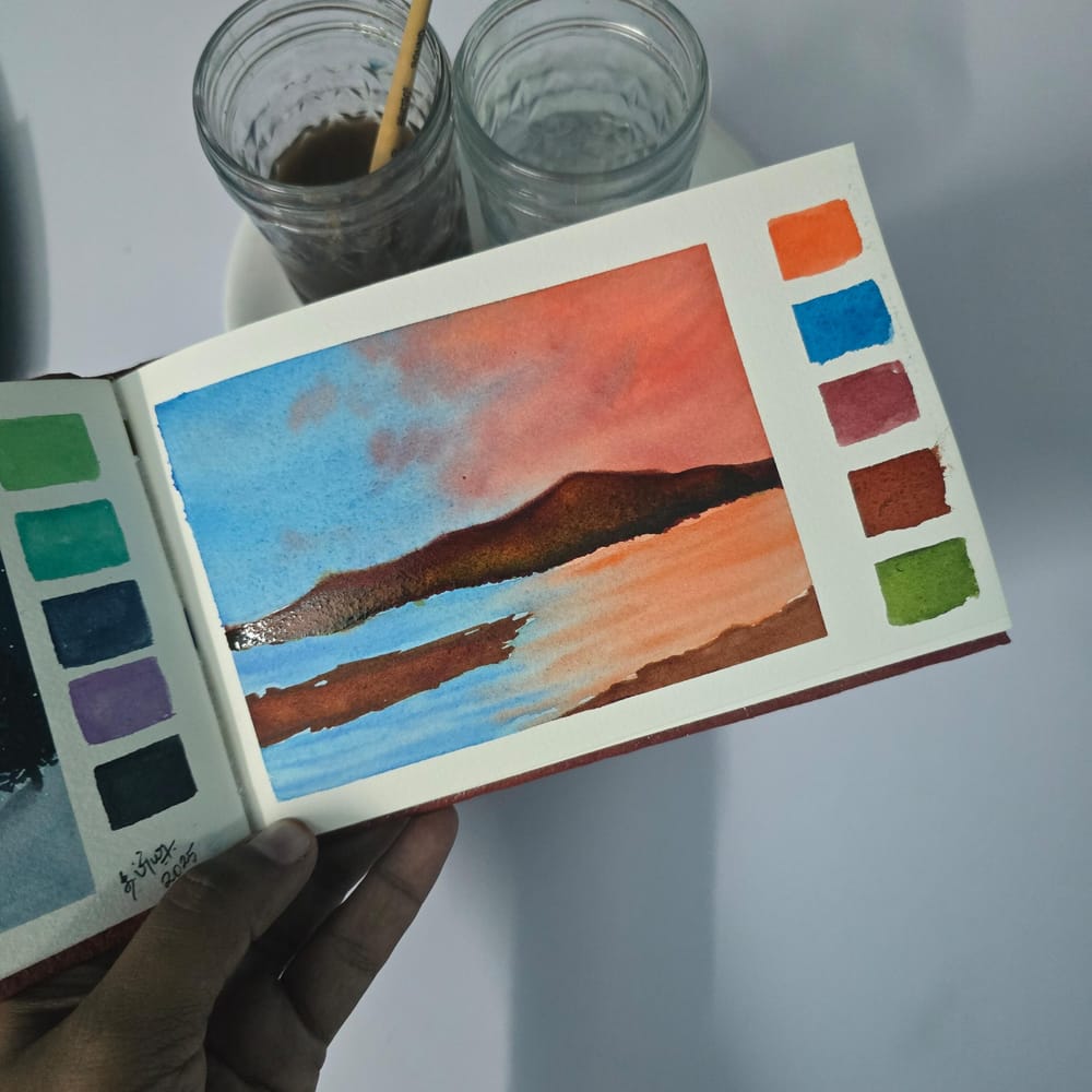 15 days with watercolor - image 17 - student project