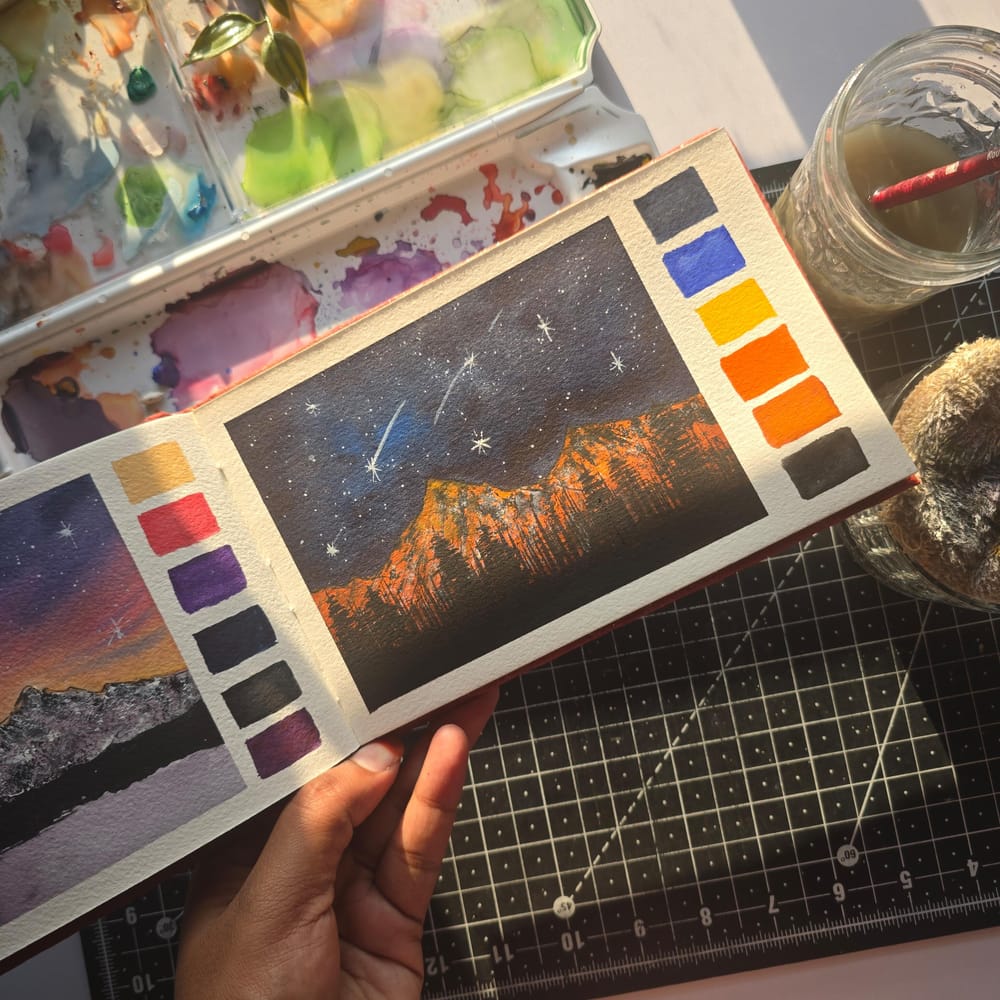 15 days with watercolor - image 8 - student project