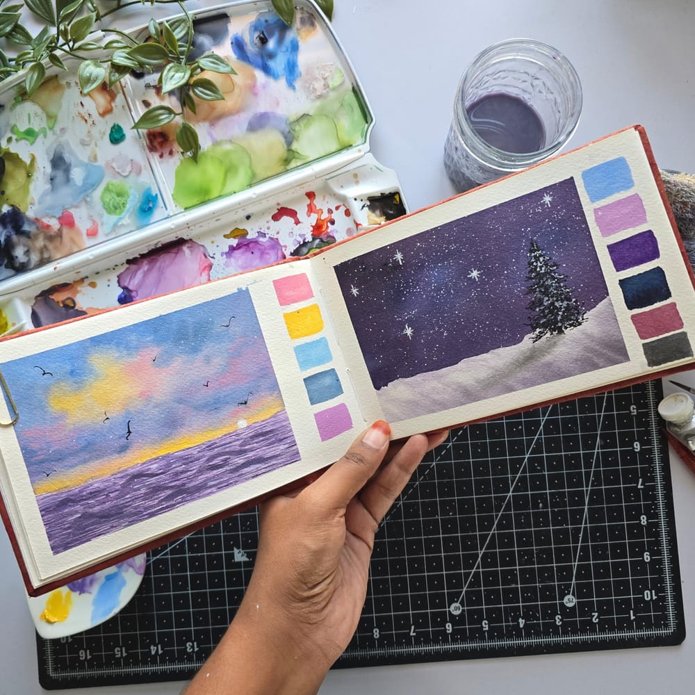15 days with watercolor - image 12 - student project
