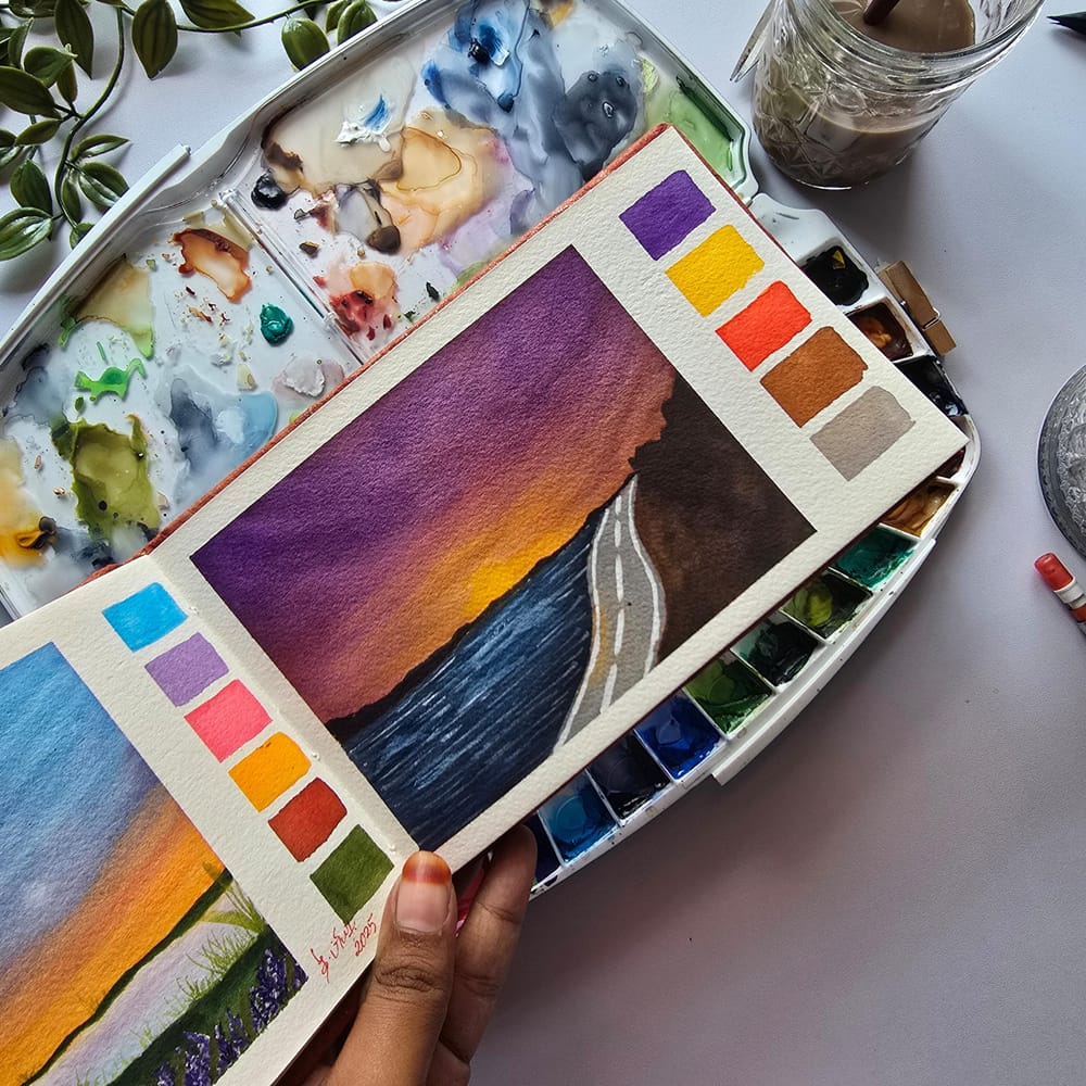 15 days with watercolor - image 14 - student project