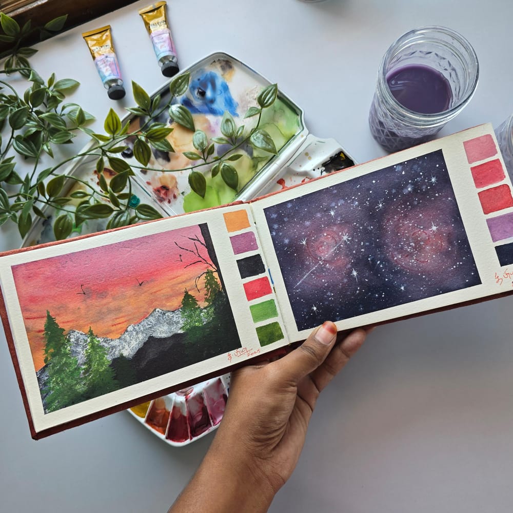 15 days with watercolor - image 6 - student project