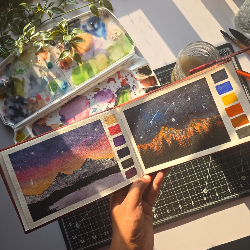 15 days with watercolor - image 9 - student project