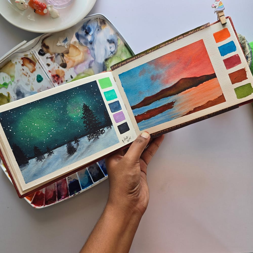 15 days with watercolor - image 18 - student project