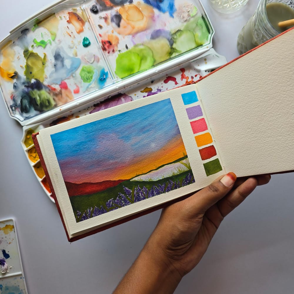 15 days with watercolor - image 13 - student project