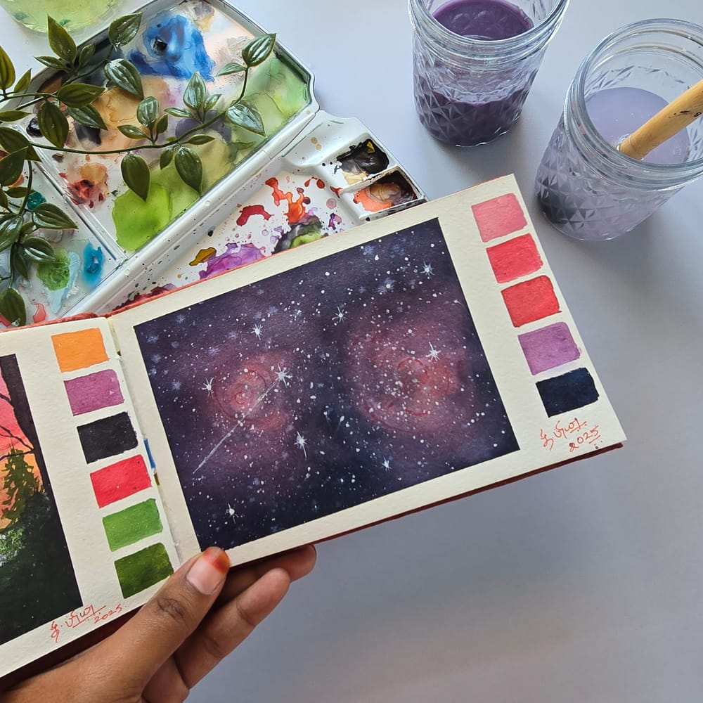 15 days with watercolor - image 5 - student project
