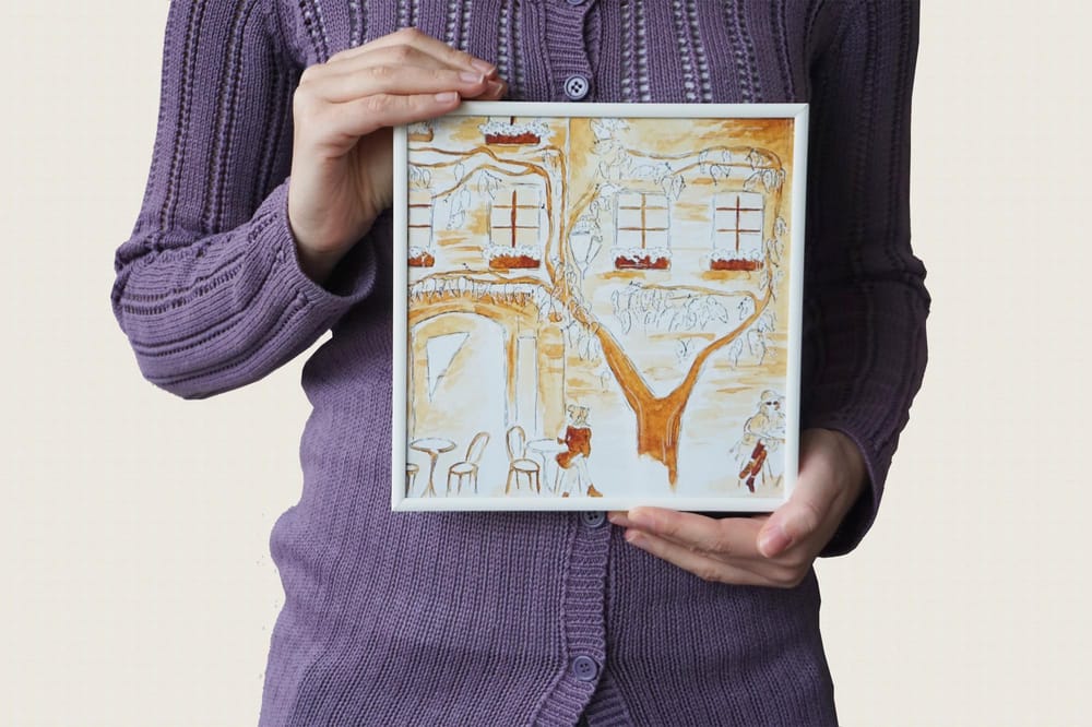 Coffee-Painting - image 1 - student project