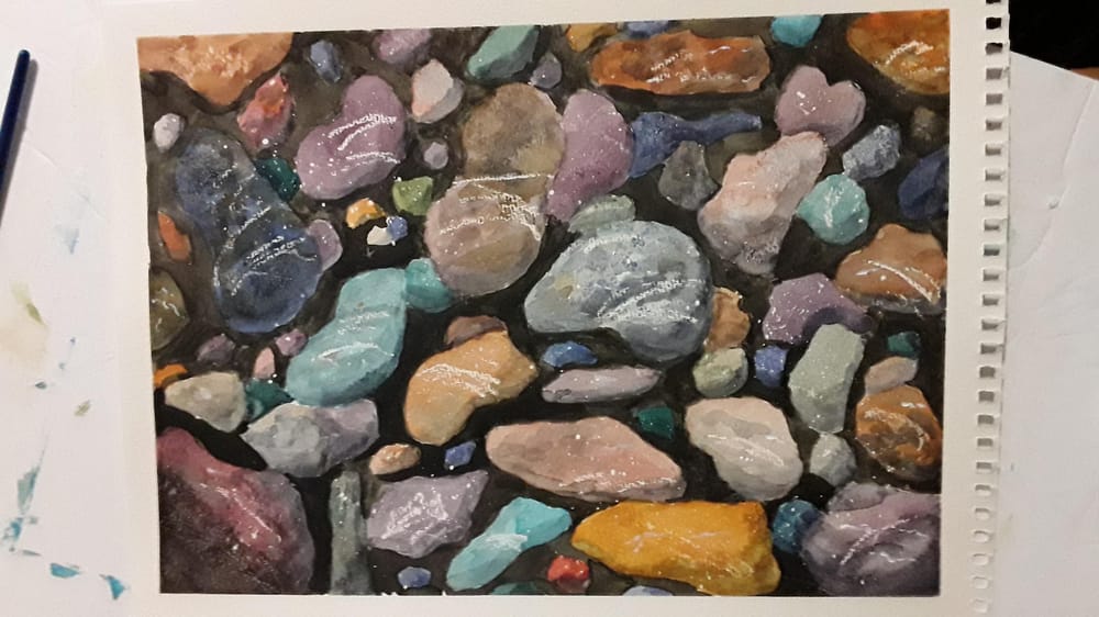 River Pebbles - image 1 - student project