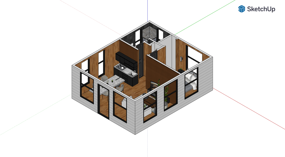 Simple 1 Bedroom - image 2 - student project