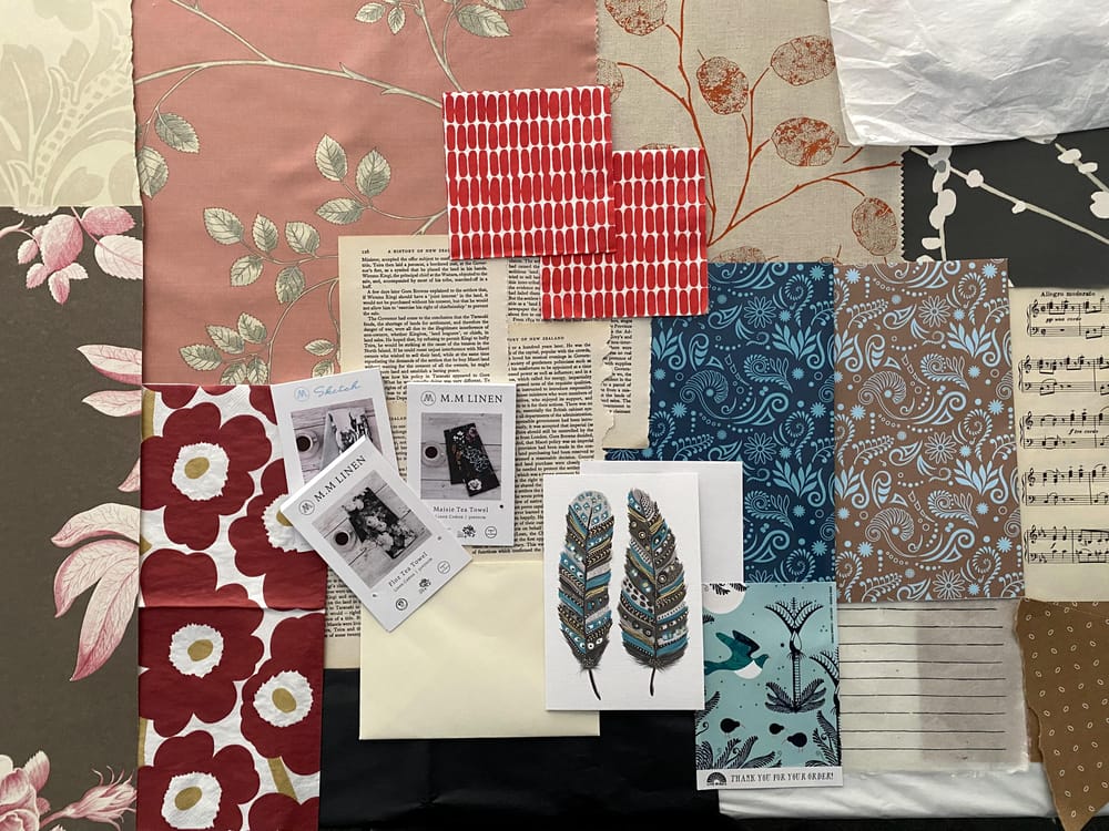 Making Collage Art Using Found Papers - image 1 - student project