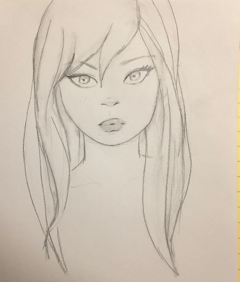Still working on hair - image 1 - student project