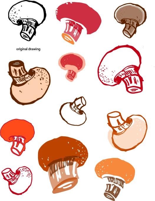 Mushrooms - image 5 - student project