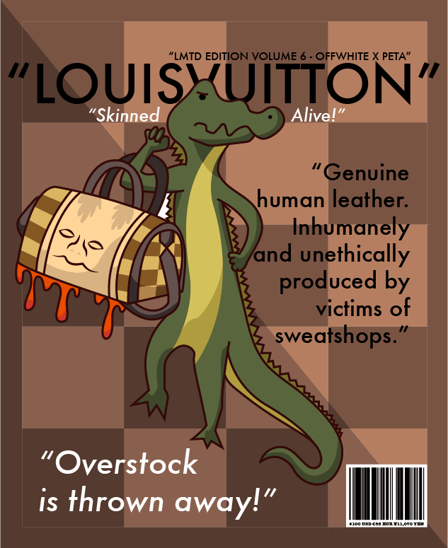 "MAGAZINE" A satirical jab at LOUIS VUITTON - image 1 - student project