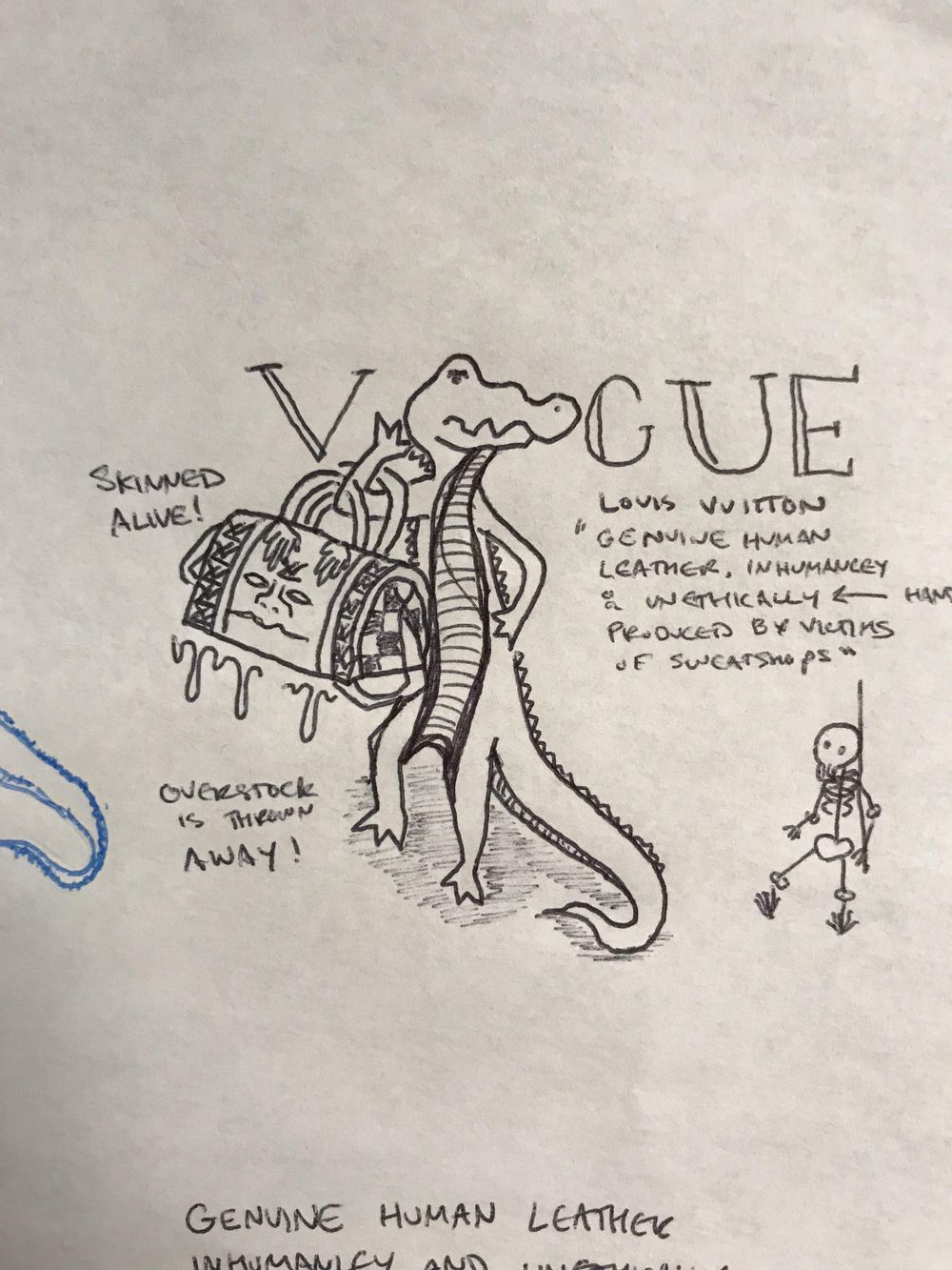 "MAGAZINE" A satirical jab at LOUIS VUITTON - image 2 - student project