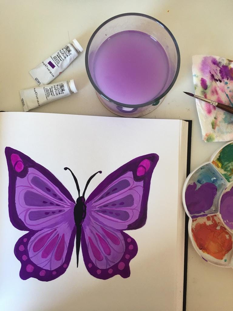 Gouache Colour Theory - image 2 - student project
