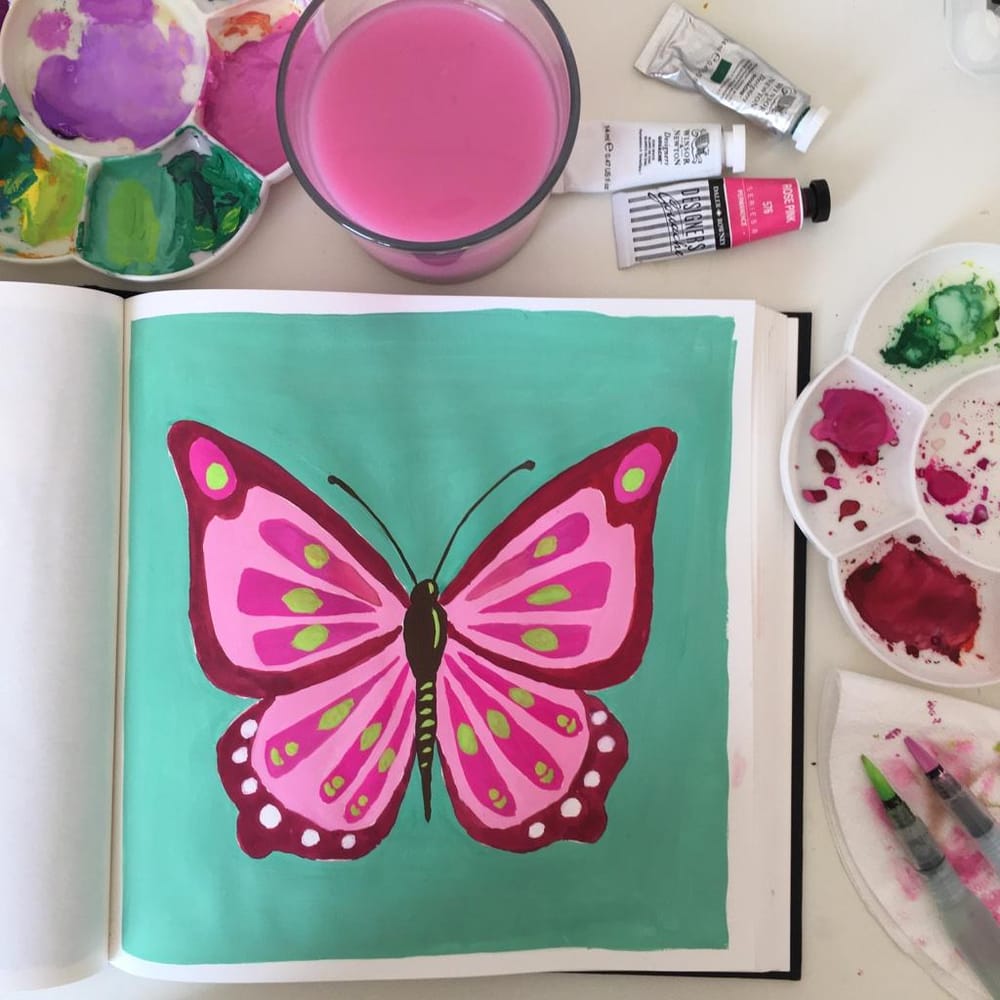 Gouache Colour Theory - image 4 - student project