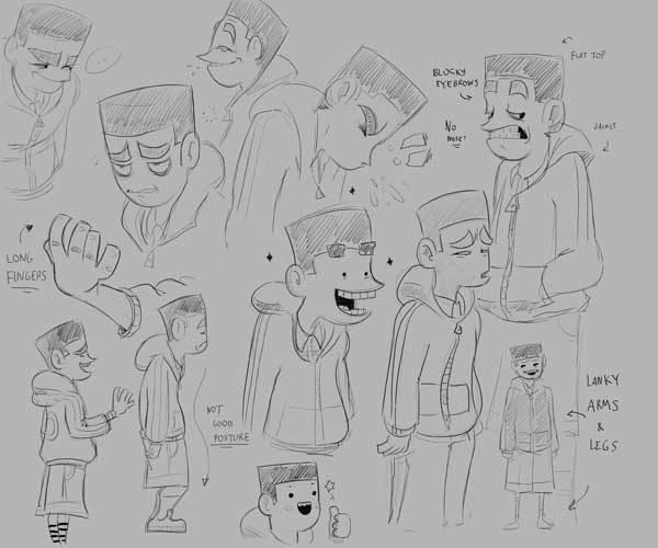 [Brian Shepard] Self Comicification - image 3 - student project