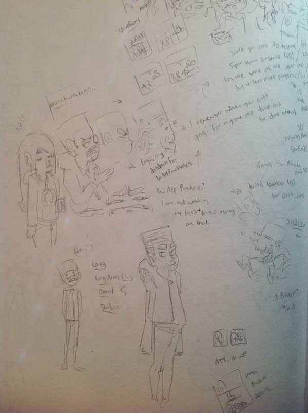 [Brian Shepard] Self Comicification - image 1 - student project