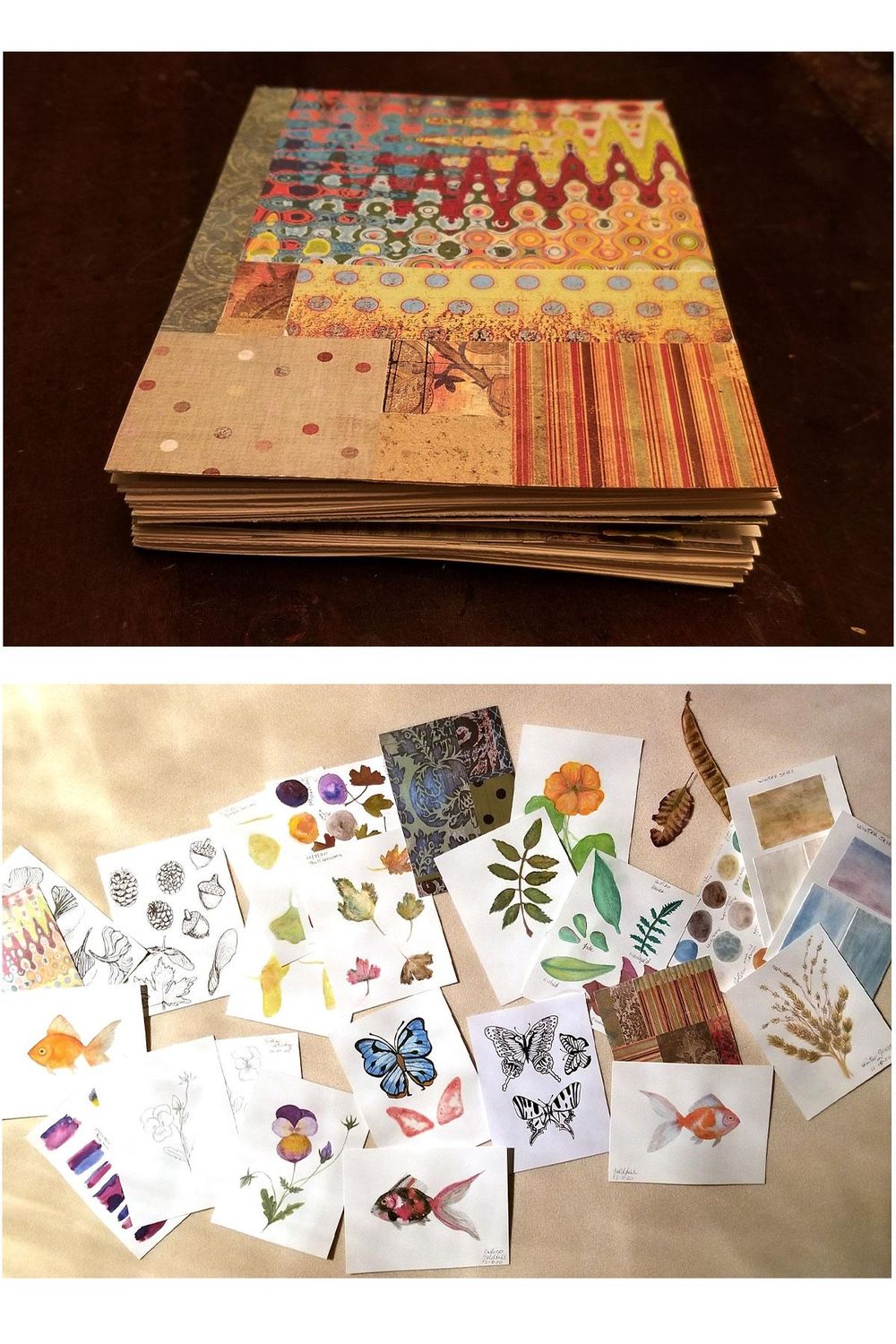 Structuring-creating small sketchbook - image 1 - student project