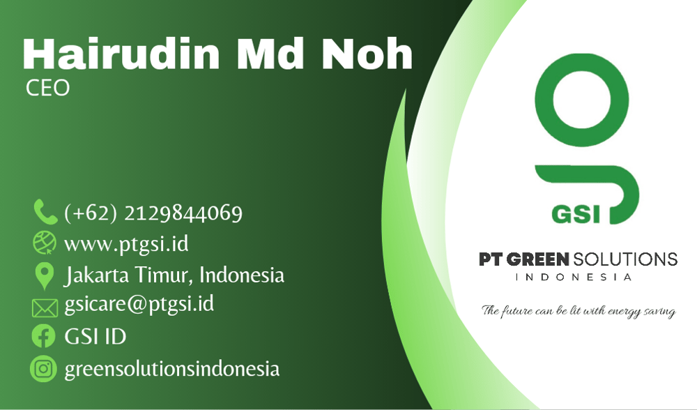 Business Card for Green Solutions Company - image 1 - student project