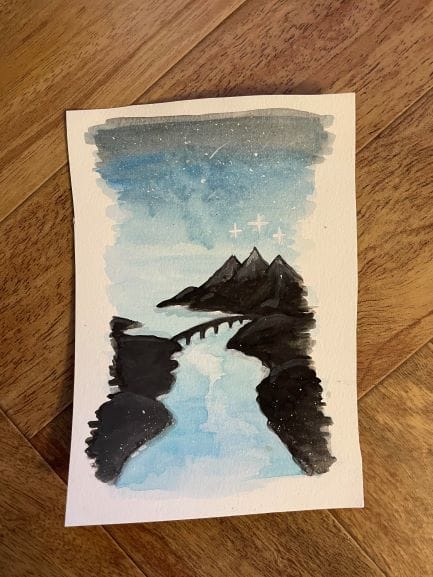 Dreamy Night Sky - image 1 - student project