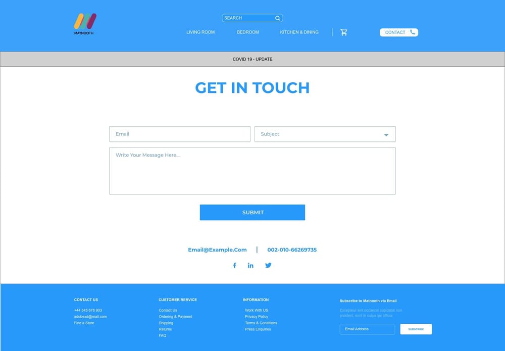 Adobe Xd Ui Ux Design Projects Skillshare Student Project