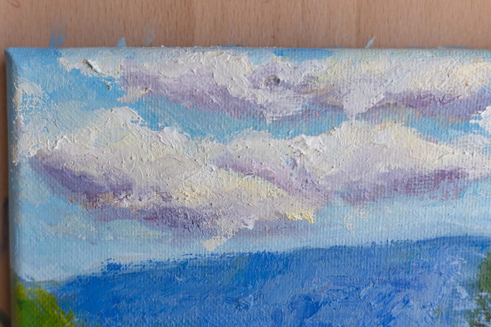 impressionist style landscape - image 1 - student project