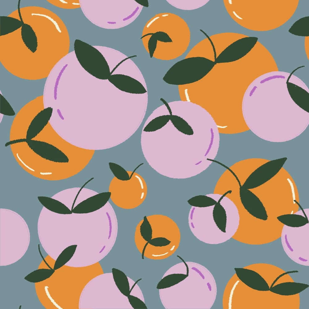 orange pattern - image 1 - student project