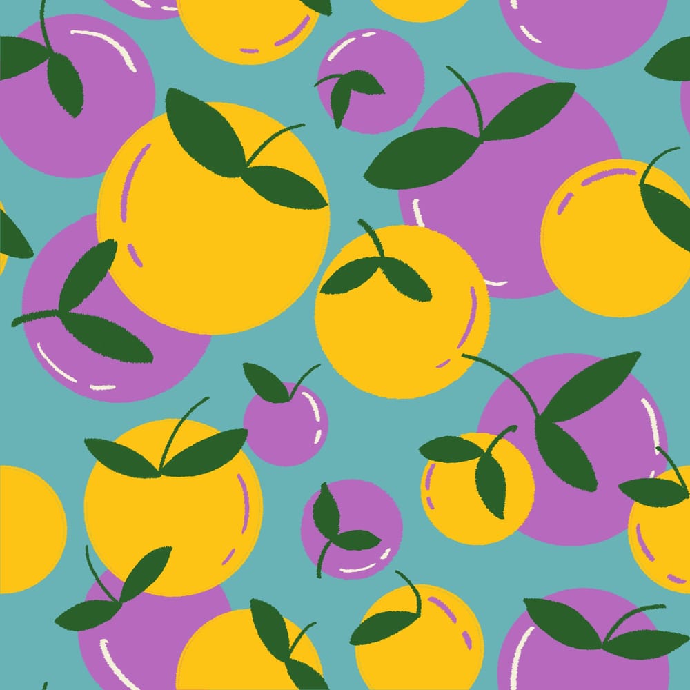 orange pattern - image 2 - student project