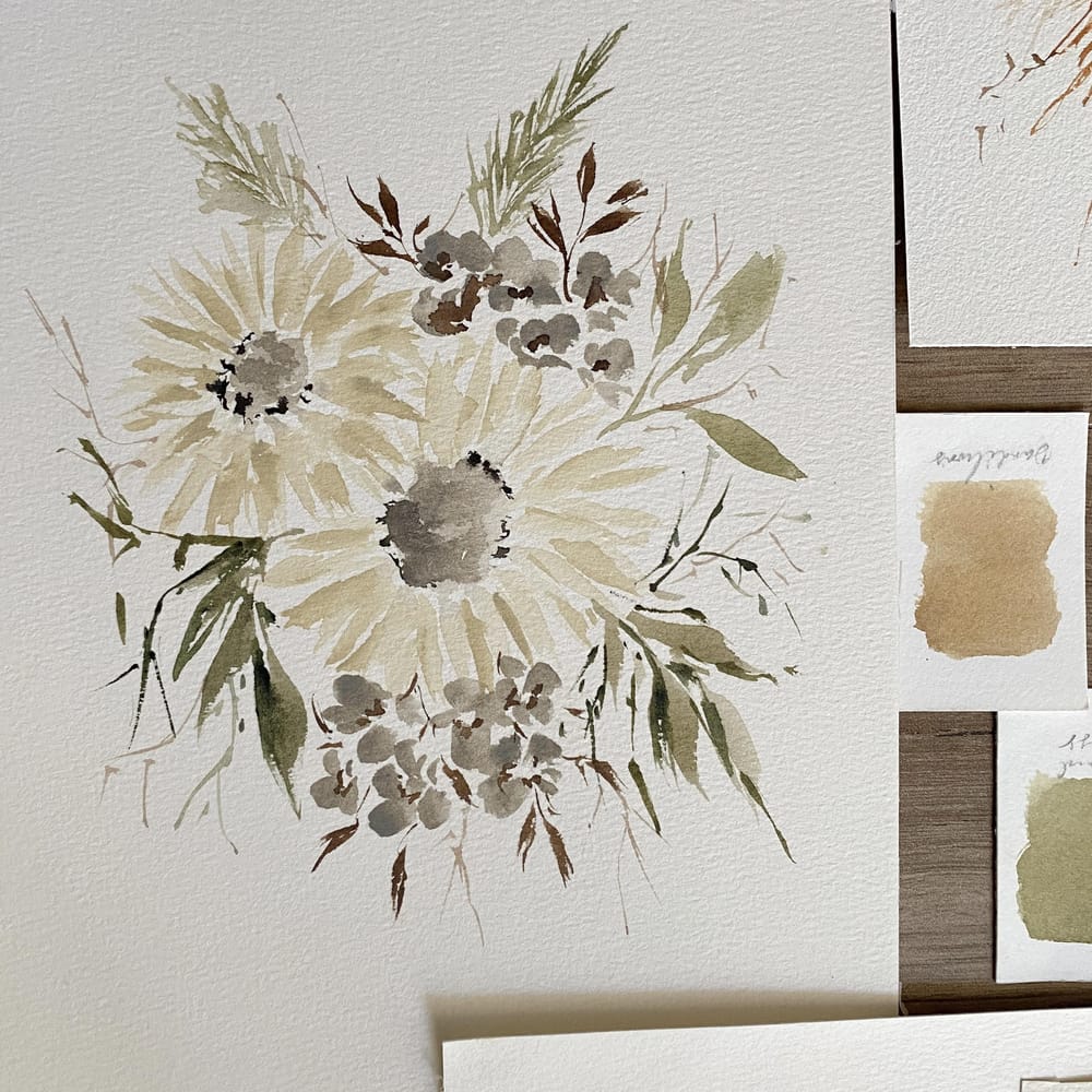 Class Projects: Dried Flowers - image 6 - student project