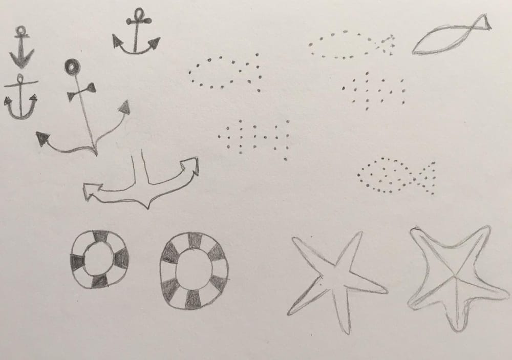 Create 3 focal point patterns in 3 weeks - image 3 - student project