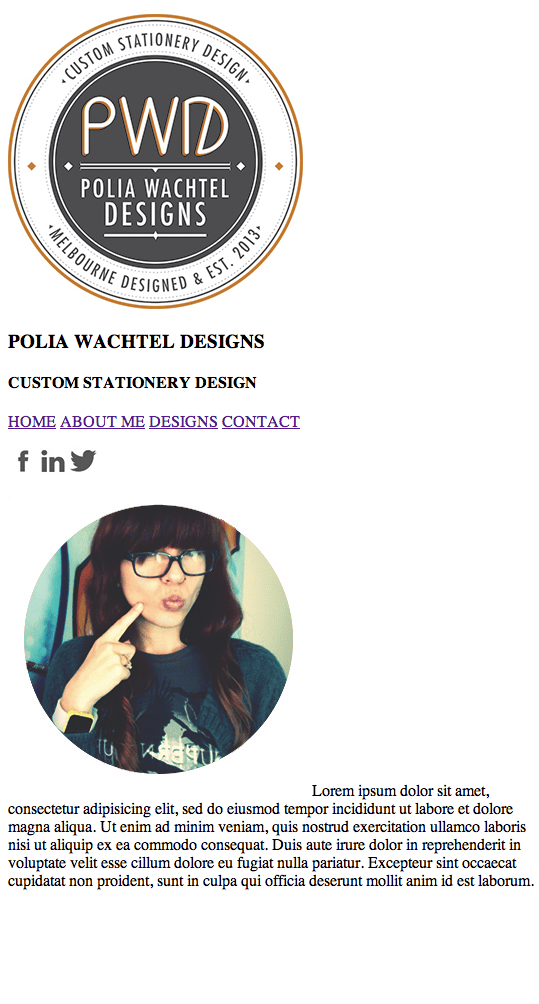Polia Wachtel Designs - image 2 - student project
