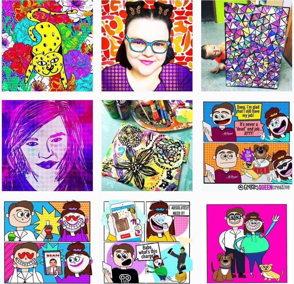 Quirky Queen Creative - image 1 - student project