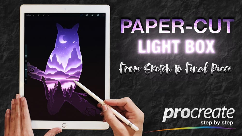 How to get a Paper Cut Effect in Procreate - image 1 - student project