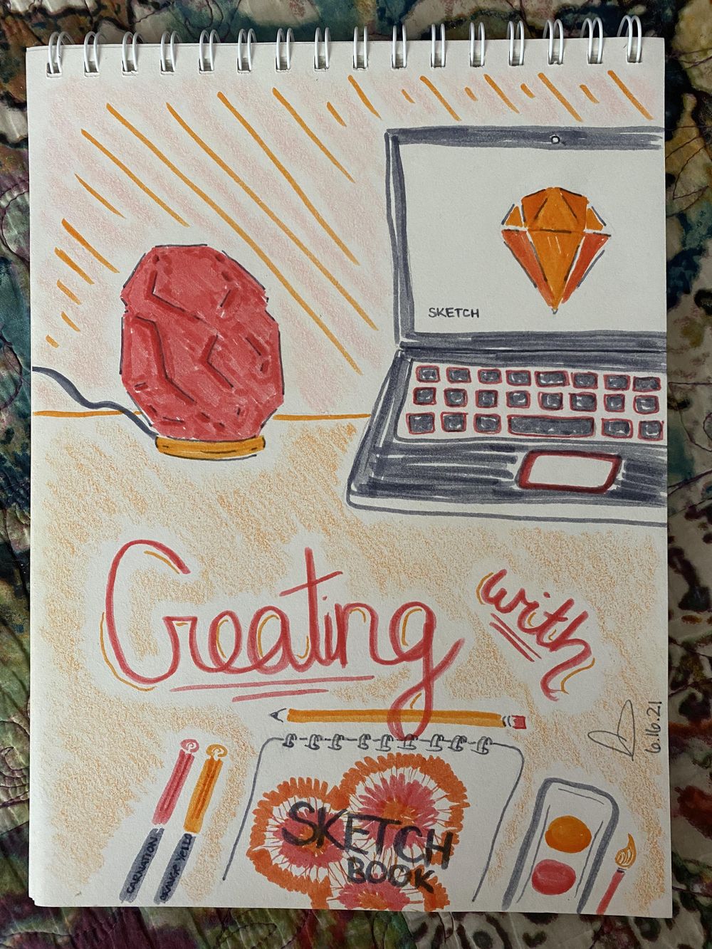 14 days of illustrated journaling - image 3 - student project