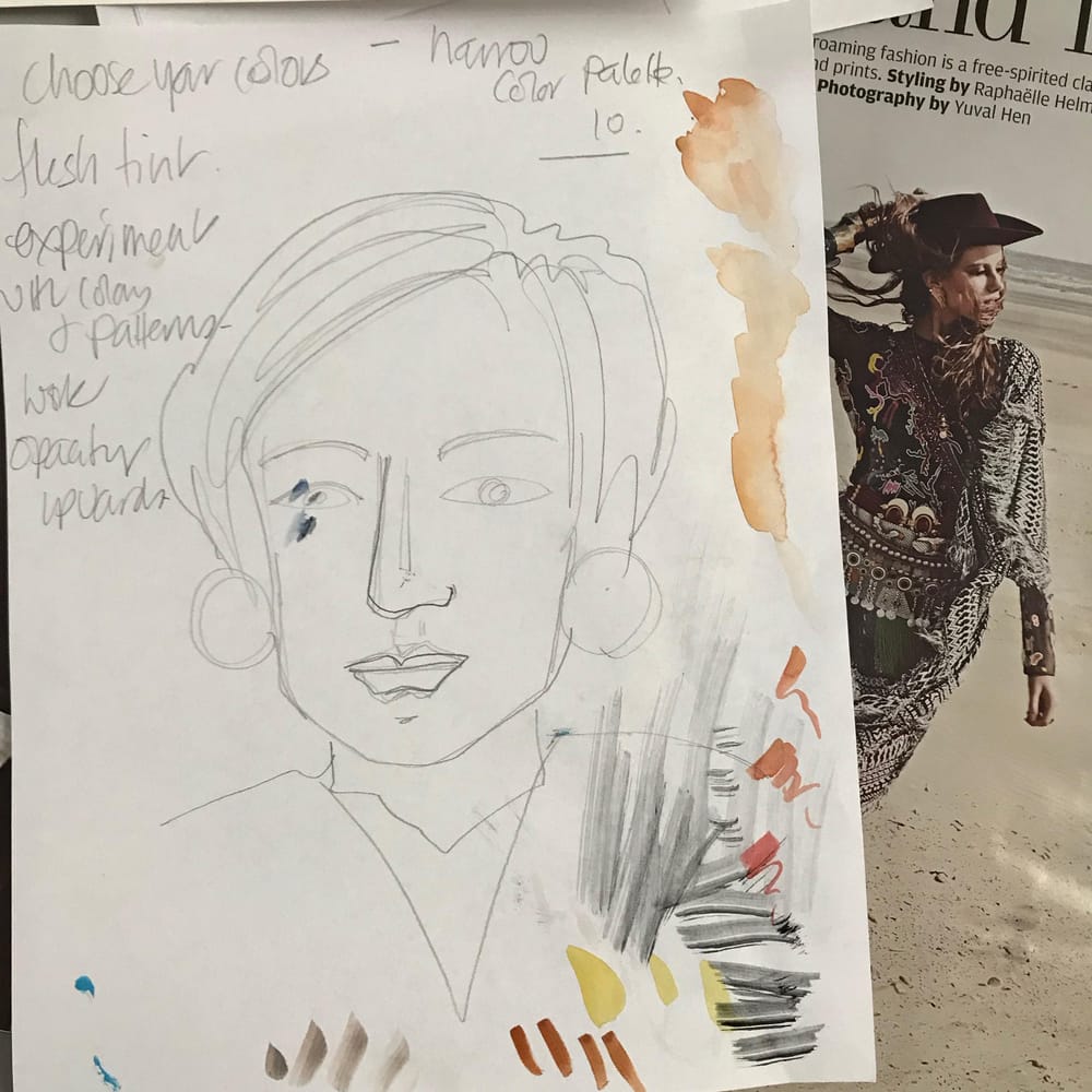 self portrait - image 1 - student project
