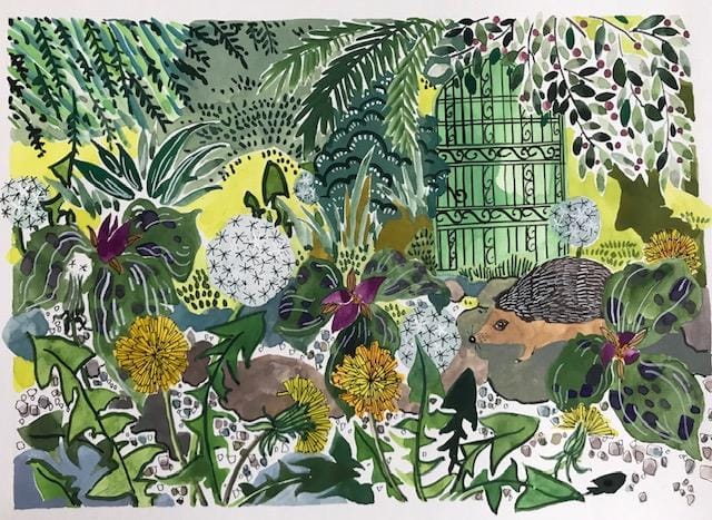 Hedgehog in the Garden - image 2 - student project