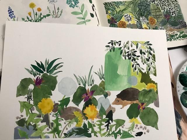Hedgehog in the Garden - image 1 - student project