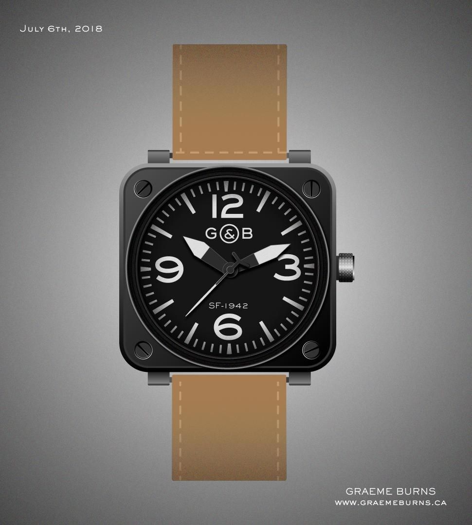 Custom Watch Design - image 3 - student project