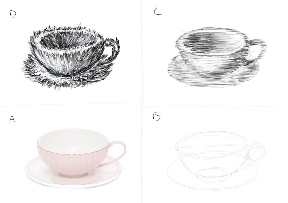 Dynamic Mark Making / Drawing with Expression & Creativity - image 3 - student project