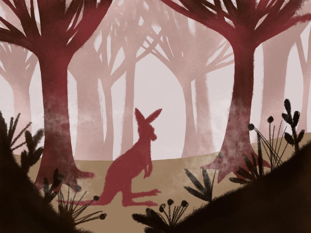 Forest scene - image 1 - student project