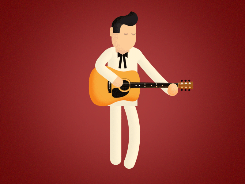 Johnny Cash - image 1 - student project
