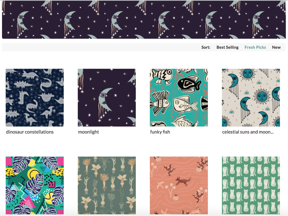 How to Upload Perfect Repeats to Spoonflower Project Example - image 1 - student project