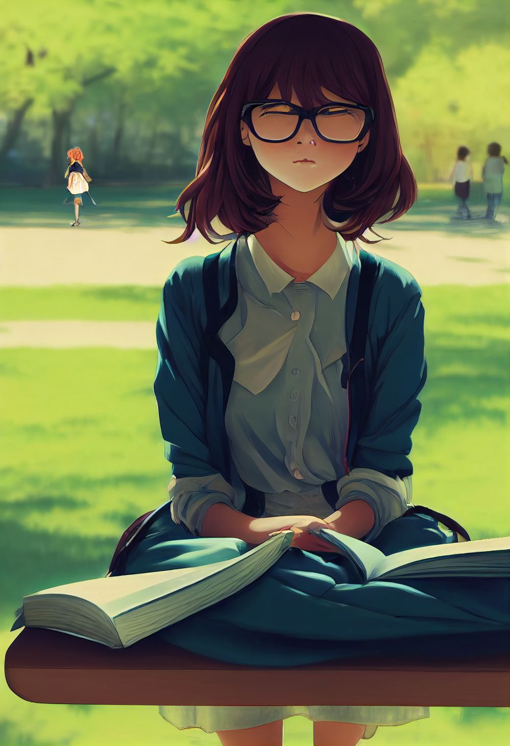 Character - Teacher: Environment - Cube in old castle - image 2 - student project