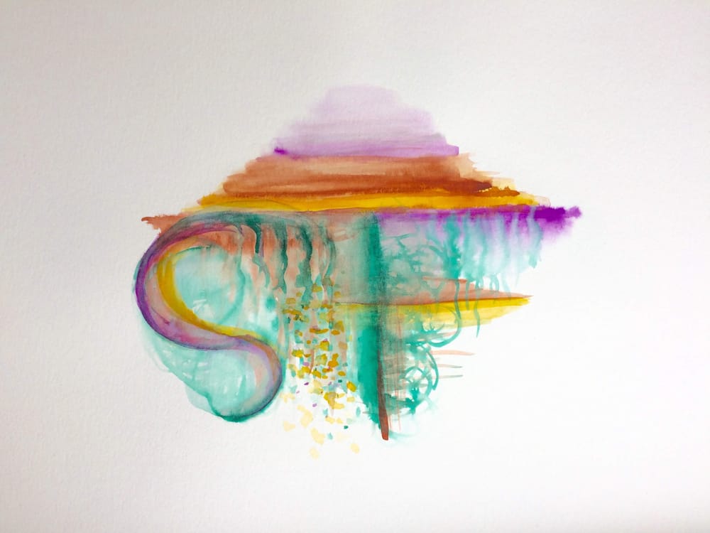 Abstract Watercolors - image 3 - student project